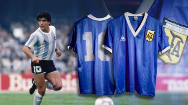 Récord en la historia del fútbol: La camiseta más cara del mundo se vende por una cifra millonaria