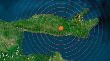 Temblor en RD hoy: El sismo de magnitud 4.5 que despertó al noreste del país