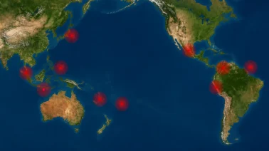 ¿Cuáles son los 10 terremotos de magnitud mayor a 7 que se han registrado en el mundo en lo que va de 2026?