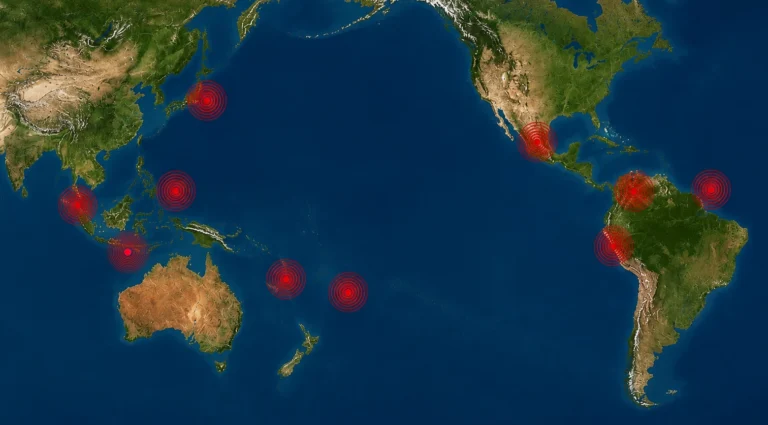 ¿Cuáles son los 10 terremotos de magnitud mayor a 7 que se han registrado en el mundo en lo que va de 2026?