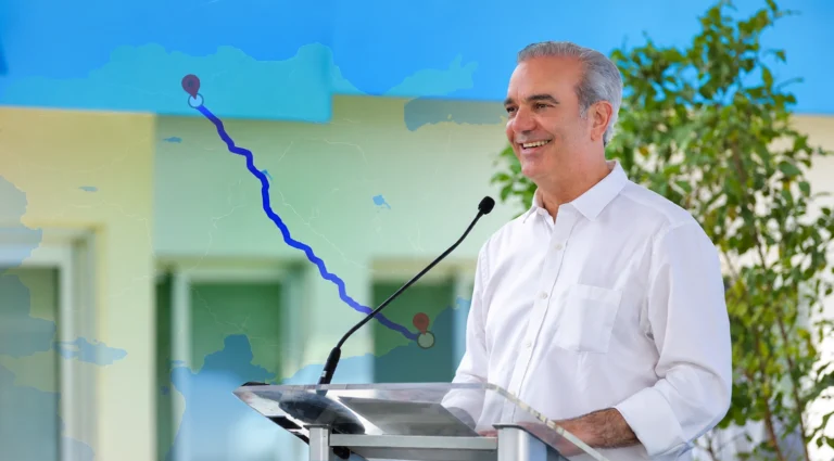 Abinader traslada su despacho a Santiago: Revisa más de 200 obras e inaugura proyectos en el Cibao