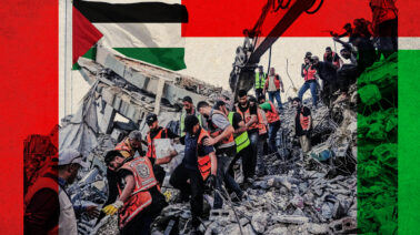 Gaza alerta que 2.000 edificios podrían derrumbarse: uno colapsó con unas 100 personas dentro