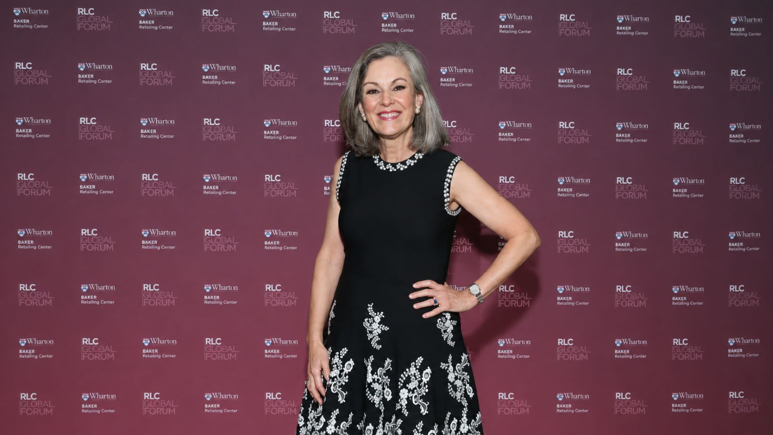 Mary Dillon, entonces CEO de Foot Locker, durante el RLC Global Forum en Nueva York en 2024.