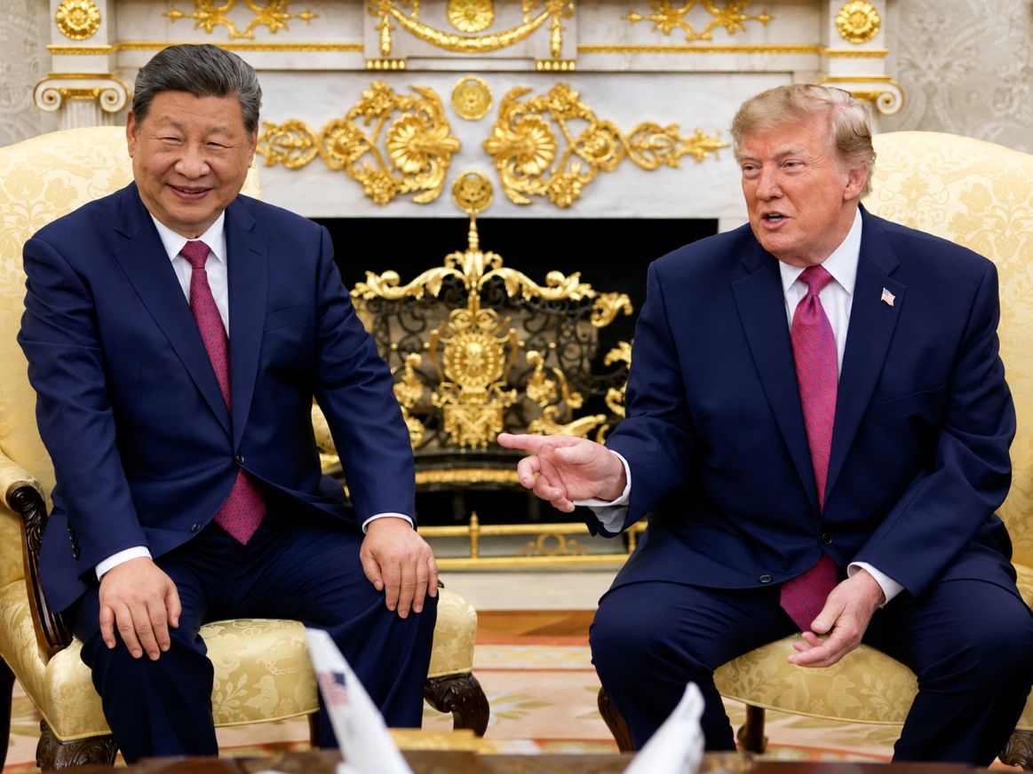 Donald Trump y Xi Jinping reunidos en la Casa Blanca durante conversaciones comerciales entre EE. UU. y China en septiembre de 2026.