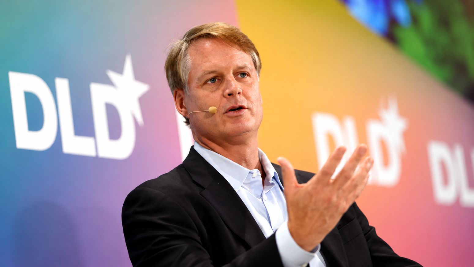 John Donahoe, ex-CEO de Nike, durante una conferencia DLD en Múnich en 2012.