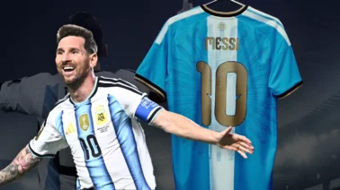 La camiseta del adiós: Así es la edición especial con detalles en dorado que usará Messi en su último partido con Argentina