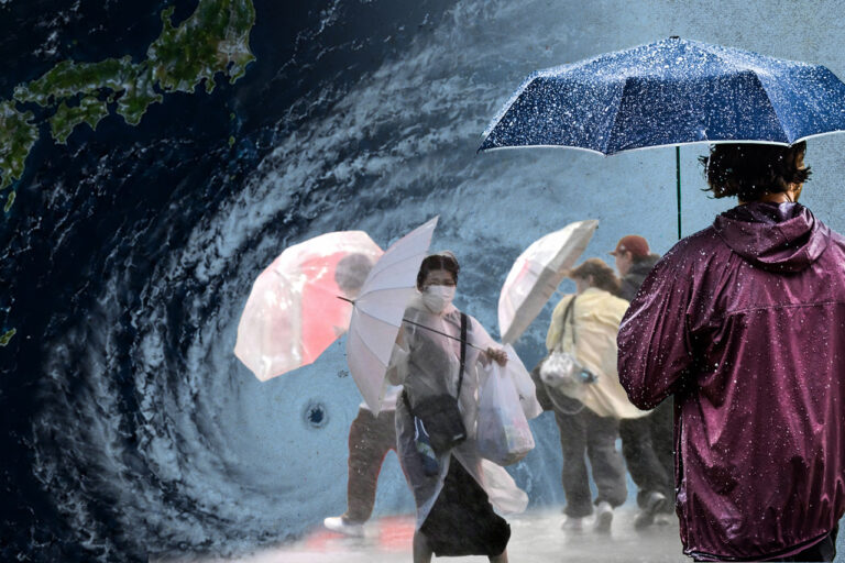 Tokio rompe un récord histórico con 34 días seguidos de lluvia mientras Surigae se acerca a Japón