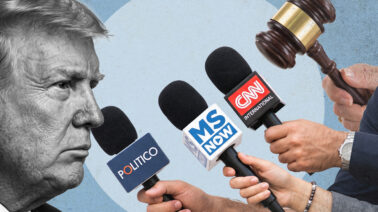 CNN, MS NOW y Politico demandan a Trump por prohibirles el acceso a la Casa Blanca
