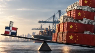 Por cada dólar que RD exporta a China, importa casi US$14