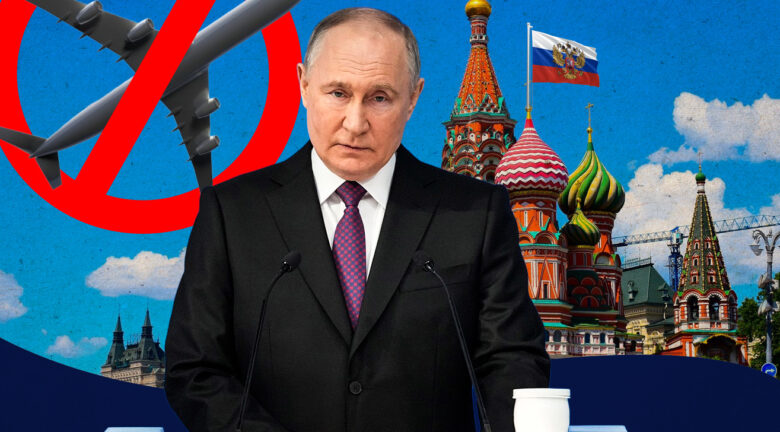 Zelenski advierte que el cielo ruso dejará de ser seguro y Putin responde: “Obstaculiza la paz”