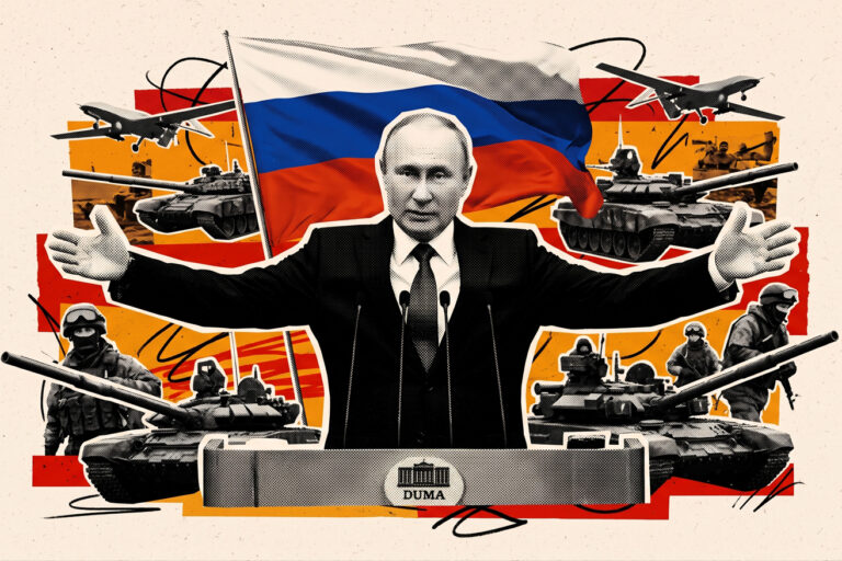 Putin llama a la Duma rusa a "hacer todo por la victoria" en Ucrania