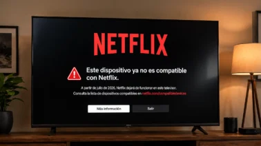 Televisores que se quedan sin Netflix en octubre de 2026: Lista de marcas y modelos afectados