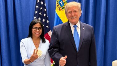 El idilio entre Donald Trump y Delcy Rodríguez