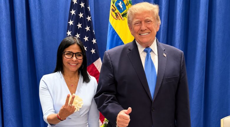 El idilio entre Donald Trump y Delcy Rodríguez