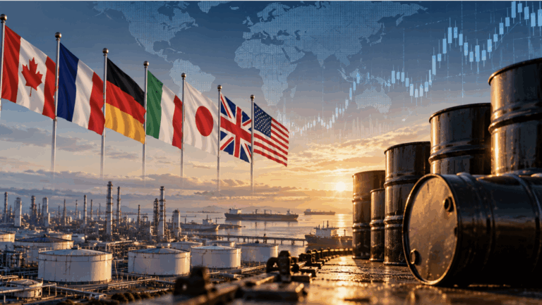 G7 libera 100 millones de barriles de petróleo: ¿bajarán los precios de los combustibles?