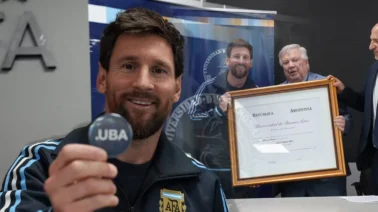 Lionel Messi recibe el Doctorado Honoris Causa de la UBA: ¿por qué lo distinguieron?