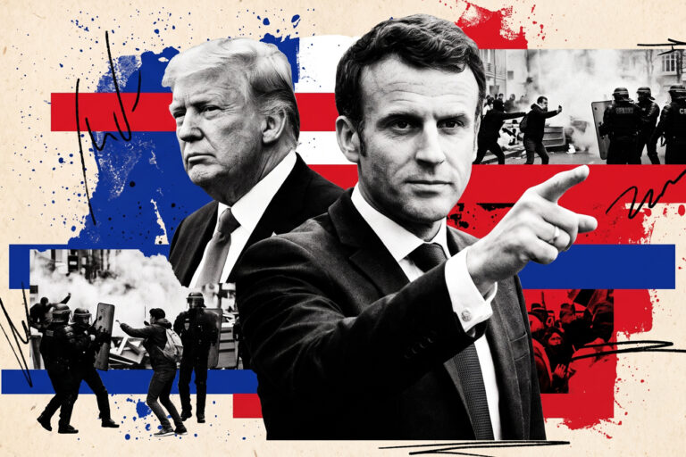 ¿Por qué Macron criticó a Trump por las protestas en Francia? La polémica por las imágenes falsas creadas con IA