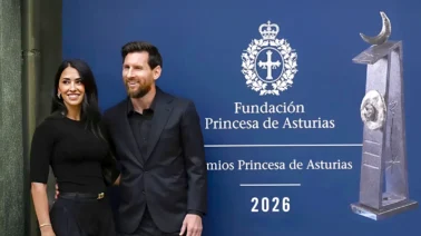 Messi recibe hoy el Premio Princesa de Asturias de los Deportes y recuerda a su padre, Jorge Messi