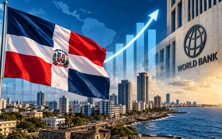 República Dominicana crecerá más del doble que América Latina en 2026, según el Banco Mundial