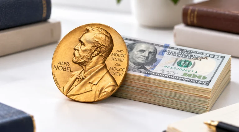 ¿Cuánto dinero recibe un ganador del Premio Nobel en 2026 y cómo se reparte si hay varios ganadores?